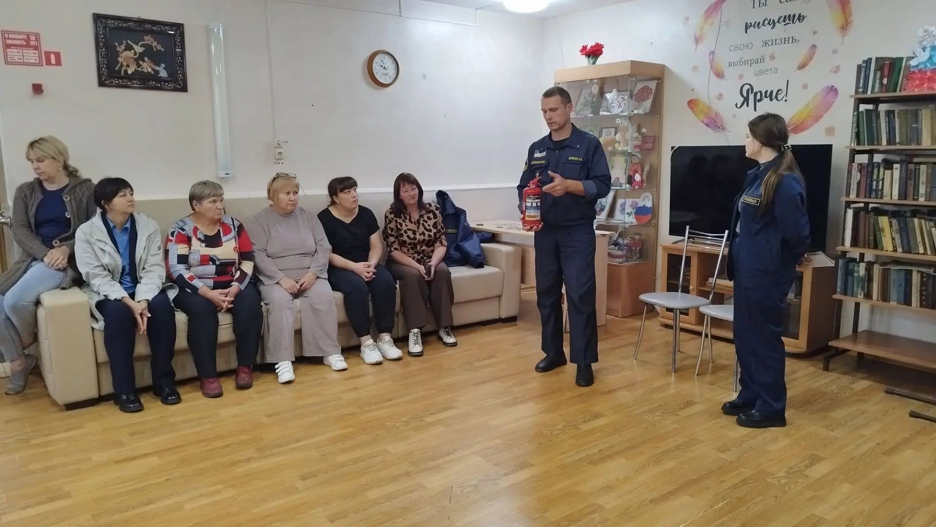 «Практика безопасности: в Бичурском ДСО прошёл внеплановый противопожарный инструктаж»